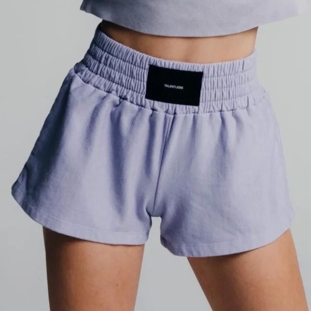 TALENTLESS Boxing Shorts - Pastel, Purple Rain